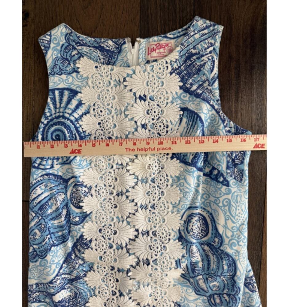 Lilly Pulitzer Originals Worth Shift Dress Sz 6 - Picture 3 of 6